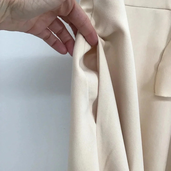 Gal Meets Glam Lydia Dress Blush Pink Neutral Classic Minimalist Size 4 - Picture 7 of 12